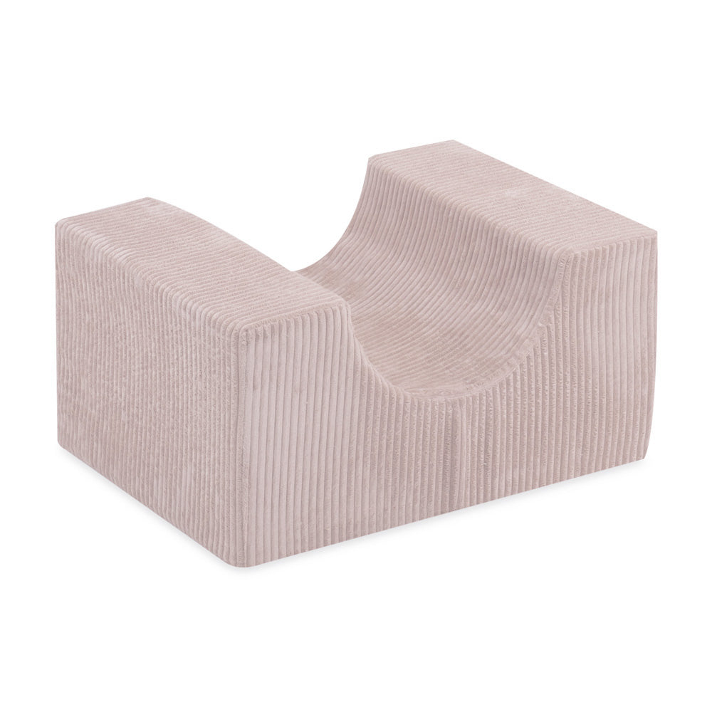 Žaidimų pilis Plush Nest, šviesiai rožinė, premium velvetas, 150 kamuoliukų