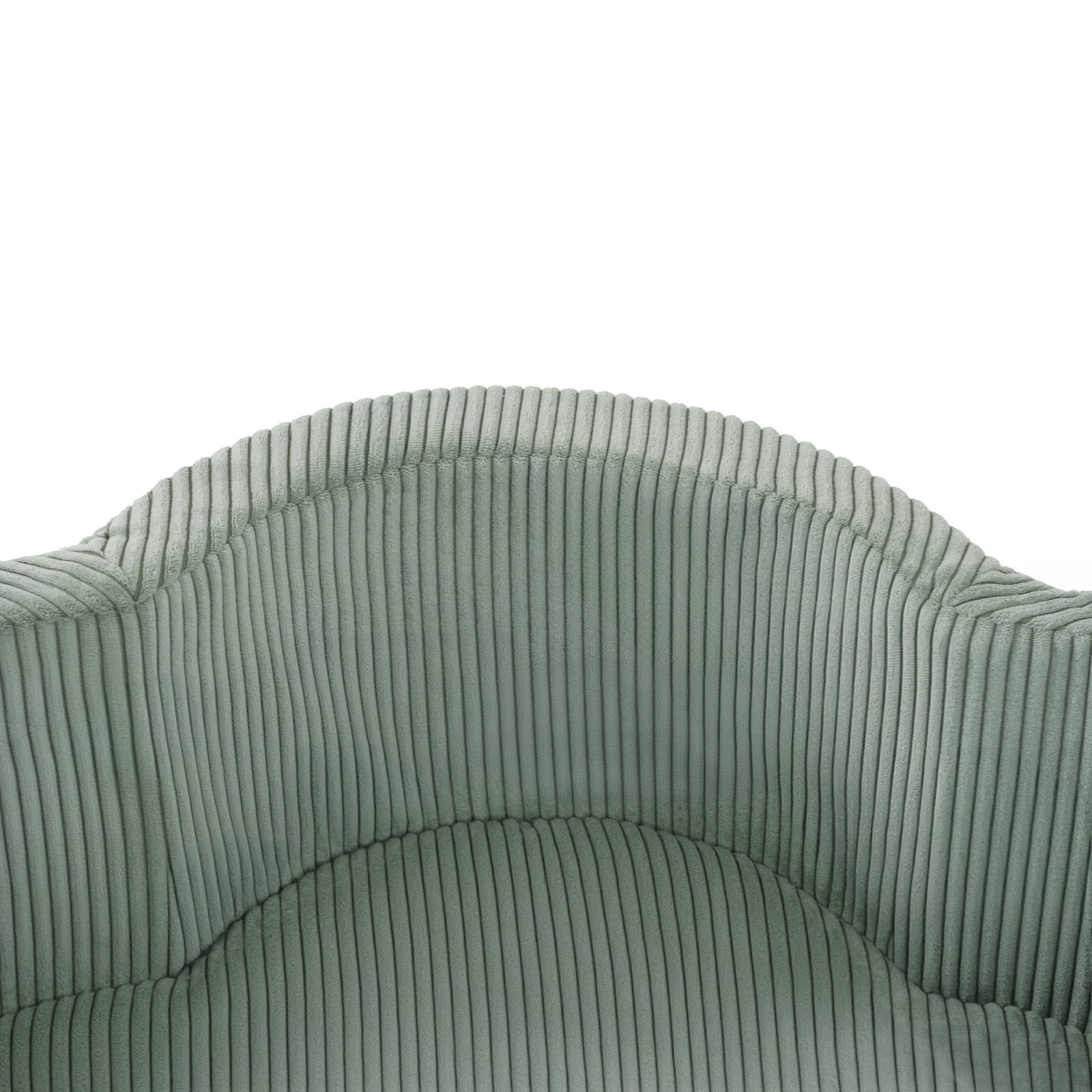 Kamuoliukų baseinas Plush Nest 95×30 cm, žalia, premium velvetas, su kilimėliu, 300 kamuoliukų