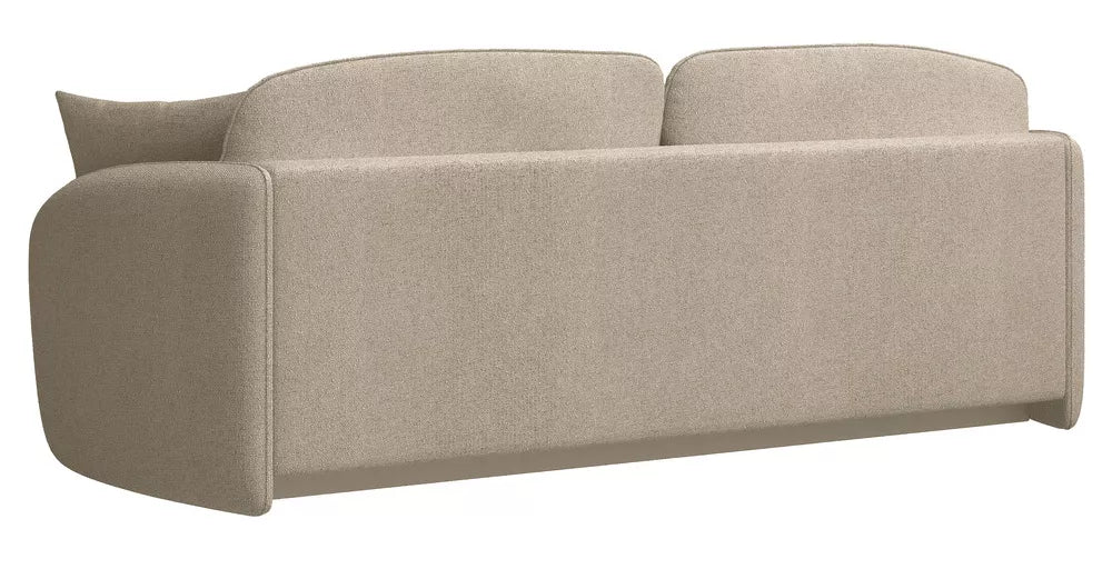 Trivietė išskleidžiama sofa Savoy, smėlinė