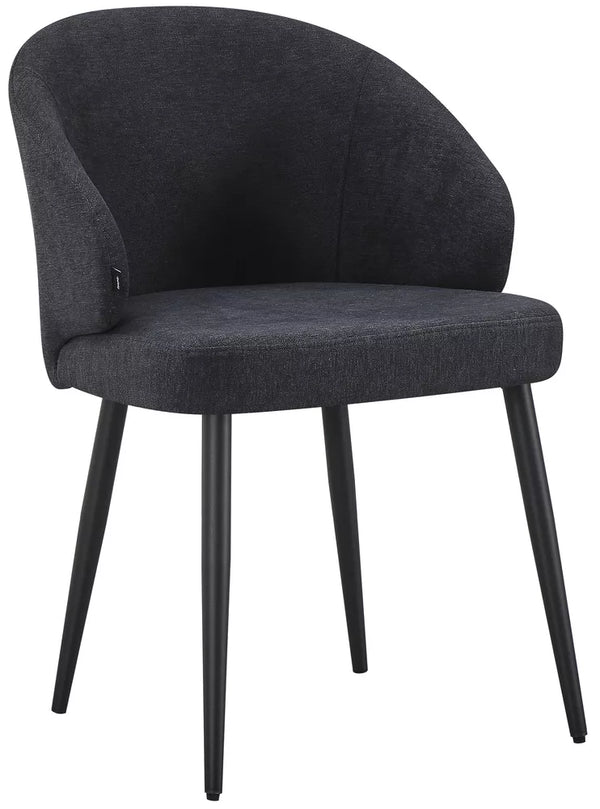 Minkšta kėdė Atiblle, grafitinė