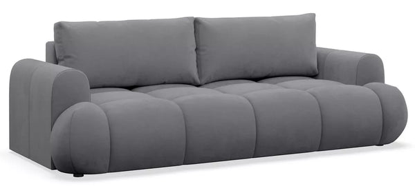 Trivietė sofa Ombo Doce, pilka