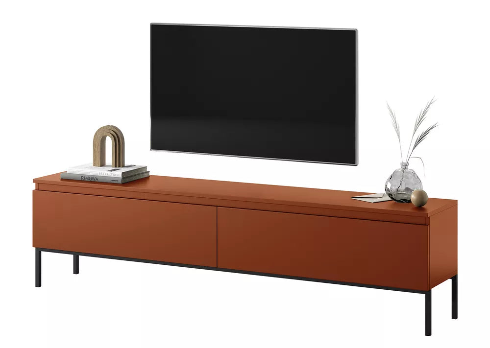 TV spintelė Bemmi, plytų spalvos