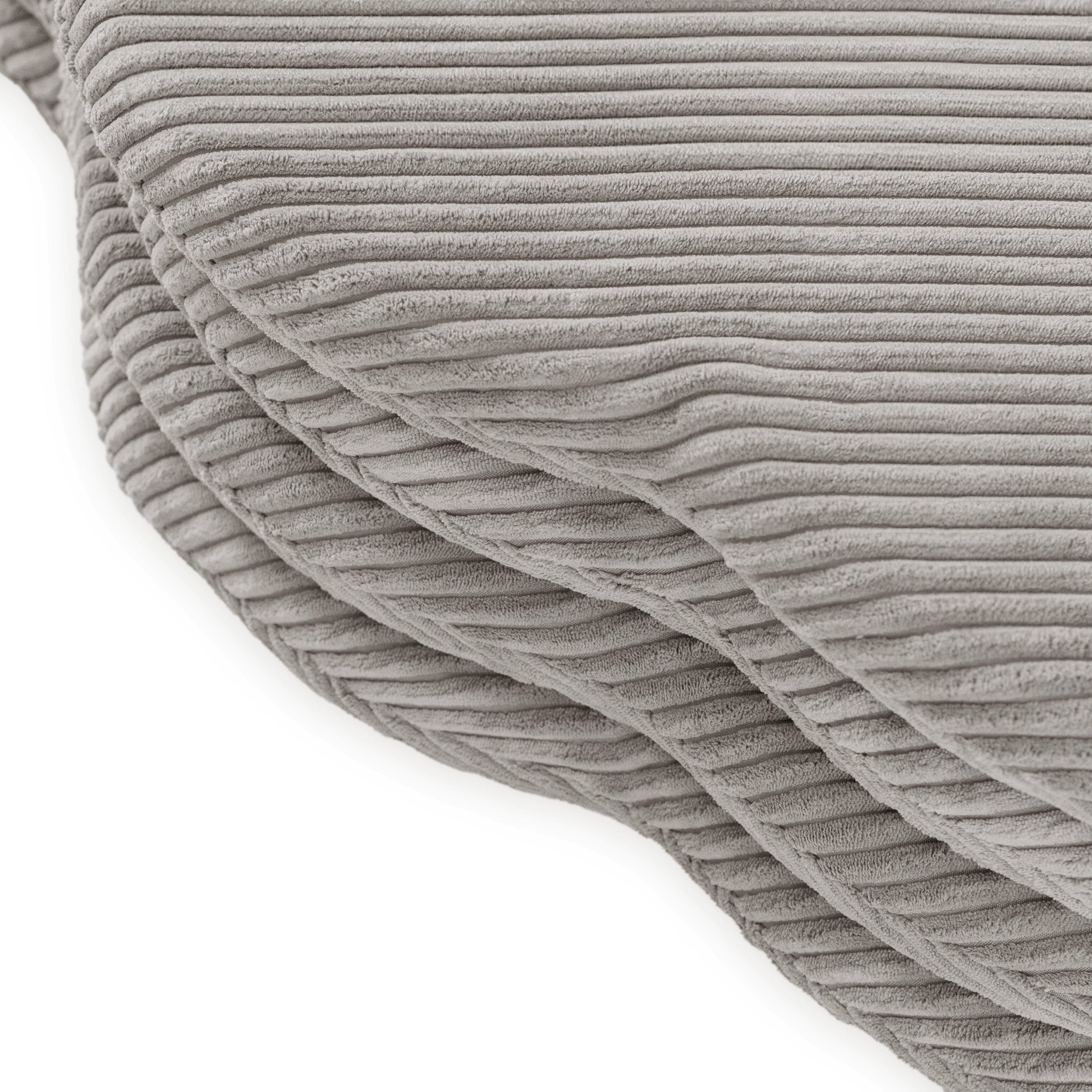 Gėlės formos kilimėlis Plush Nest 115×115×5 cm, smėlio, premium velvetas