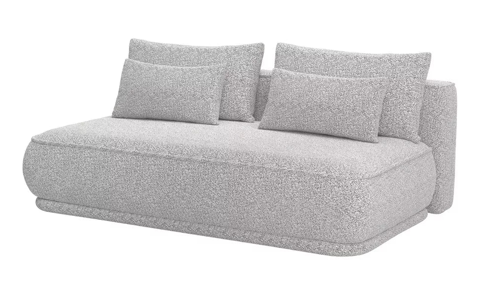 Trivietė sofa Leanno, šviesiai pilka
