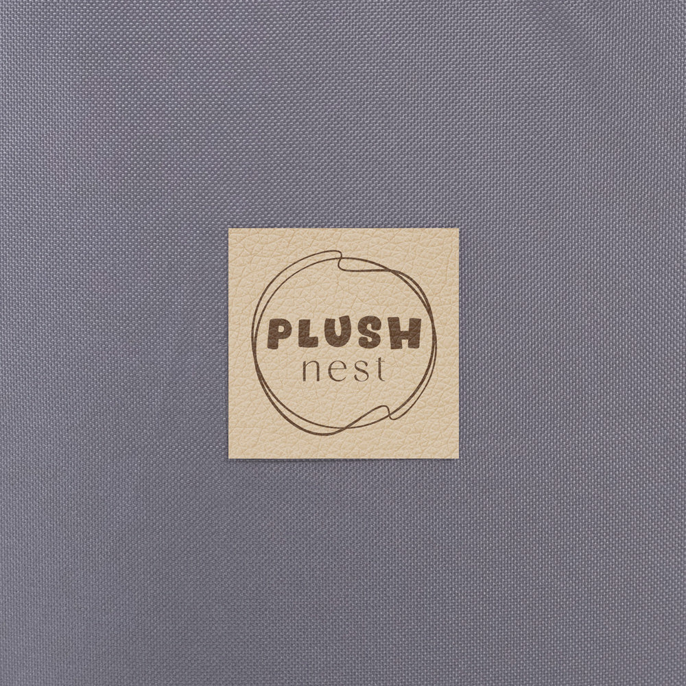 Kamuoliukų baseinas Plush Nest 90×30 cm, pilka, lauko, atsparus vandeniui
