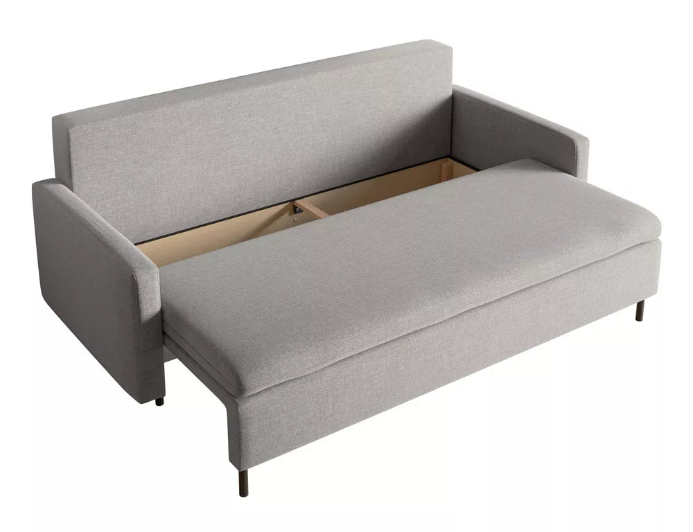 Trivietė sofa Umpro, pilka