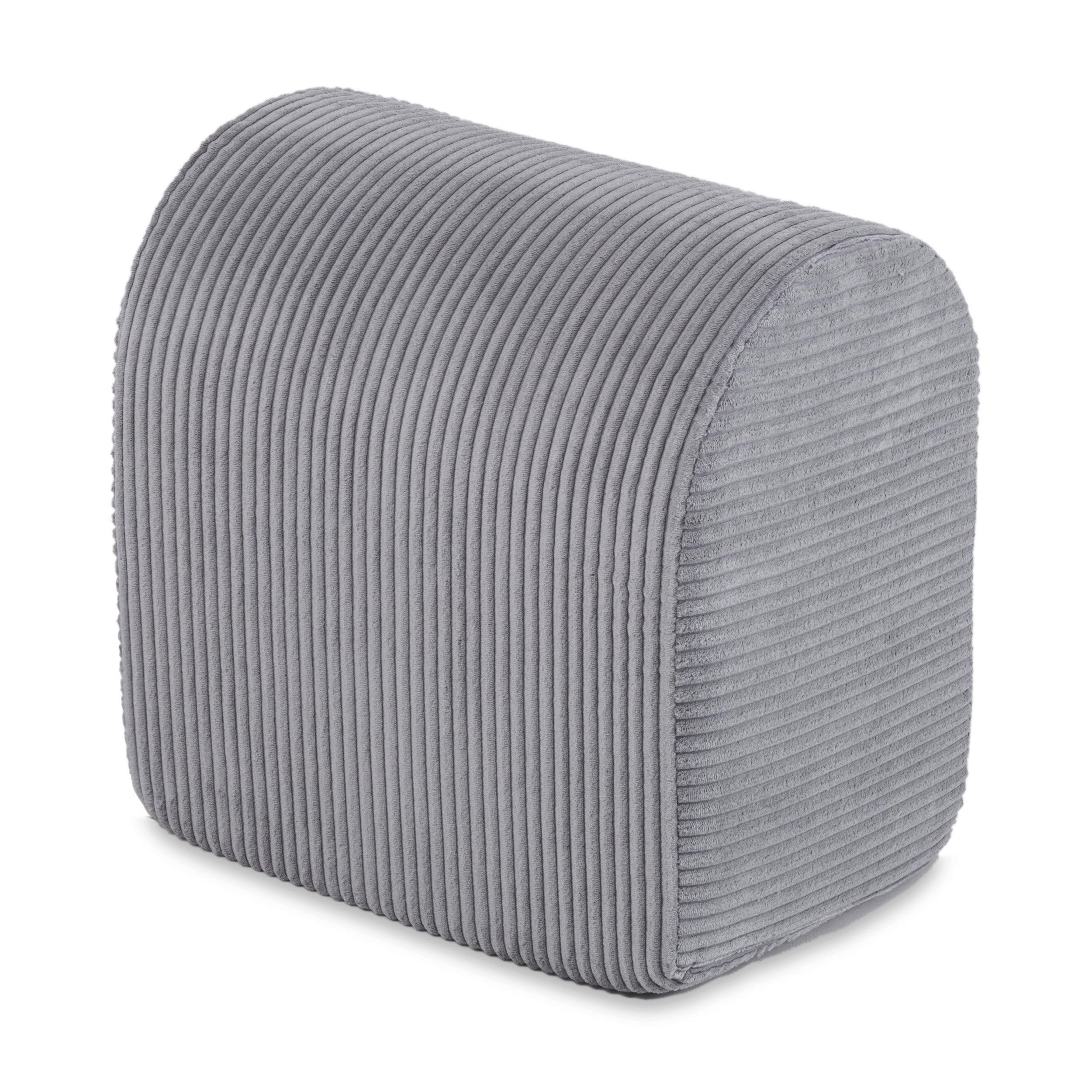 Mini žaidimų aikštelė Plush Nest, pilka, premium velvetas, 100 kamuoliukų