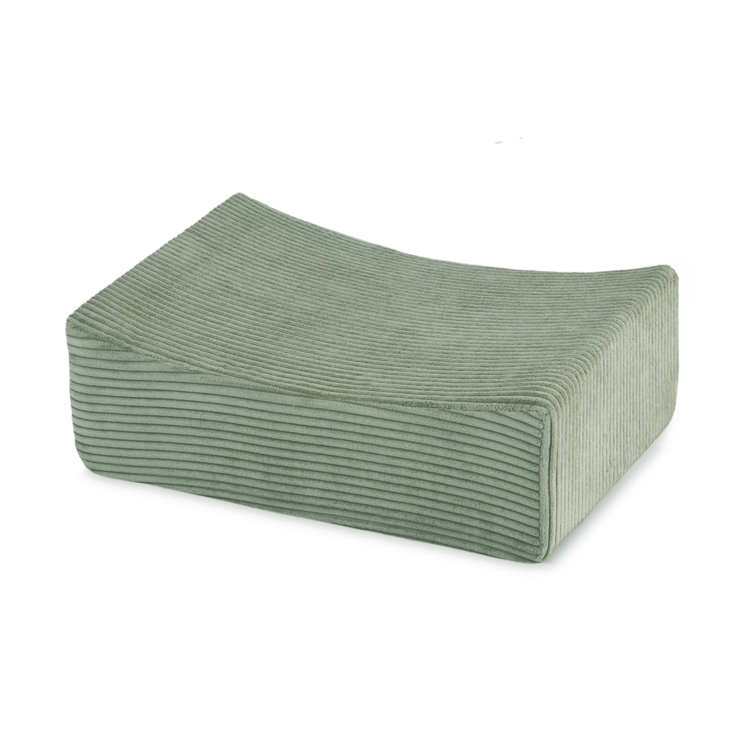 Mini žaidimų aikštelė Plush Nest, žalia, premium velvetas, 100 kamuoliukų