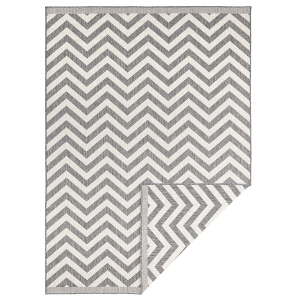 Dvipusis Lauko Kilimas Palma Grey