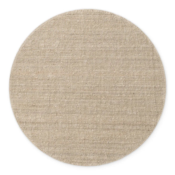 Apvalus Plokščio Pynimo Kilimas Jaipur Beige
