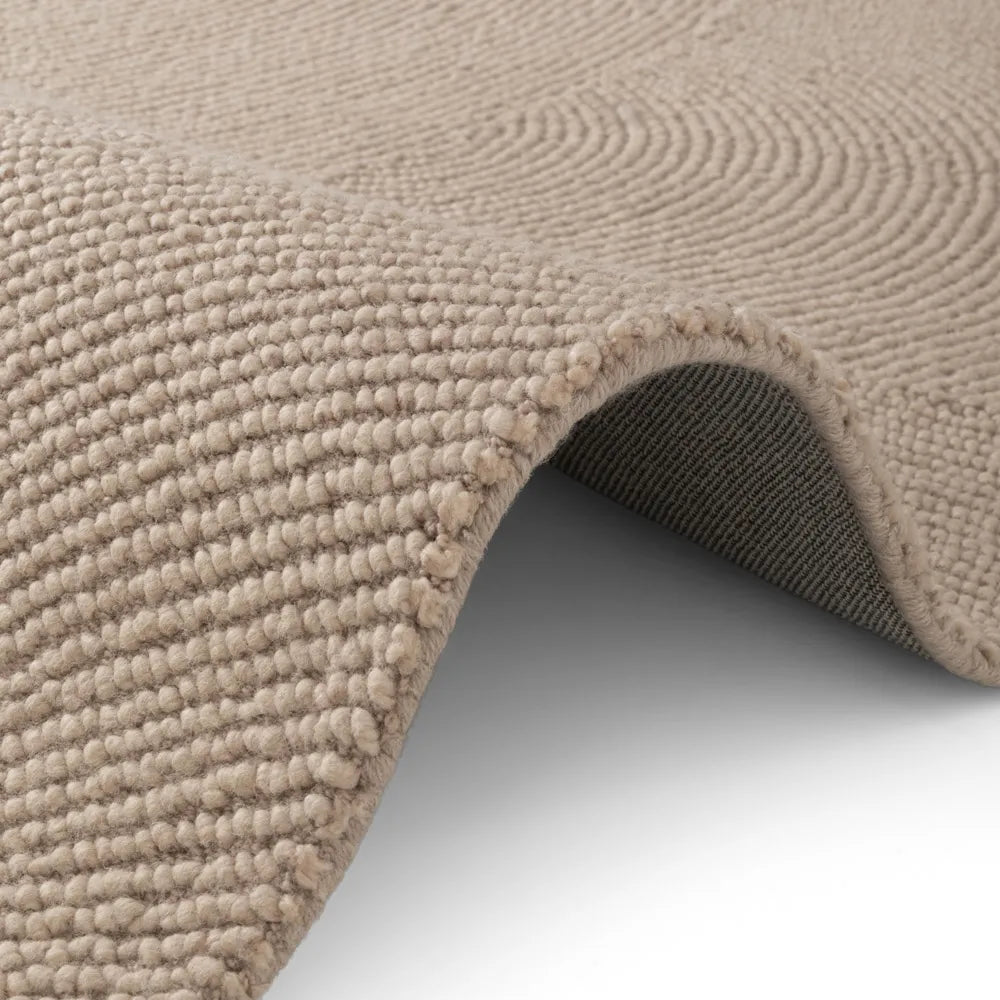 Trumpo Plauko Kilimas Eleni Beige