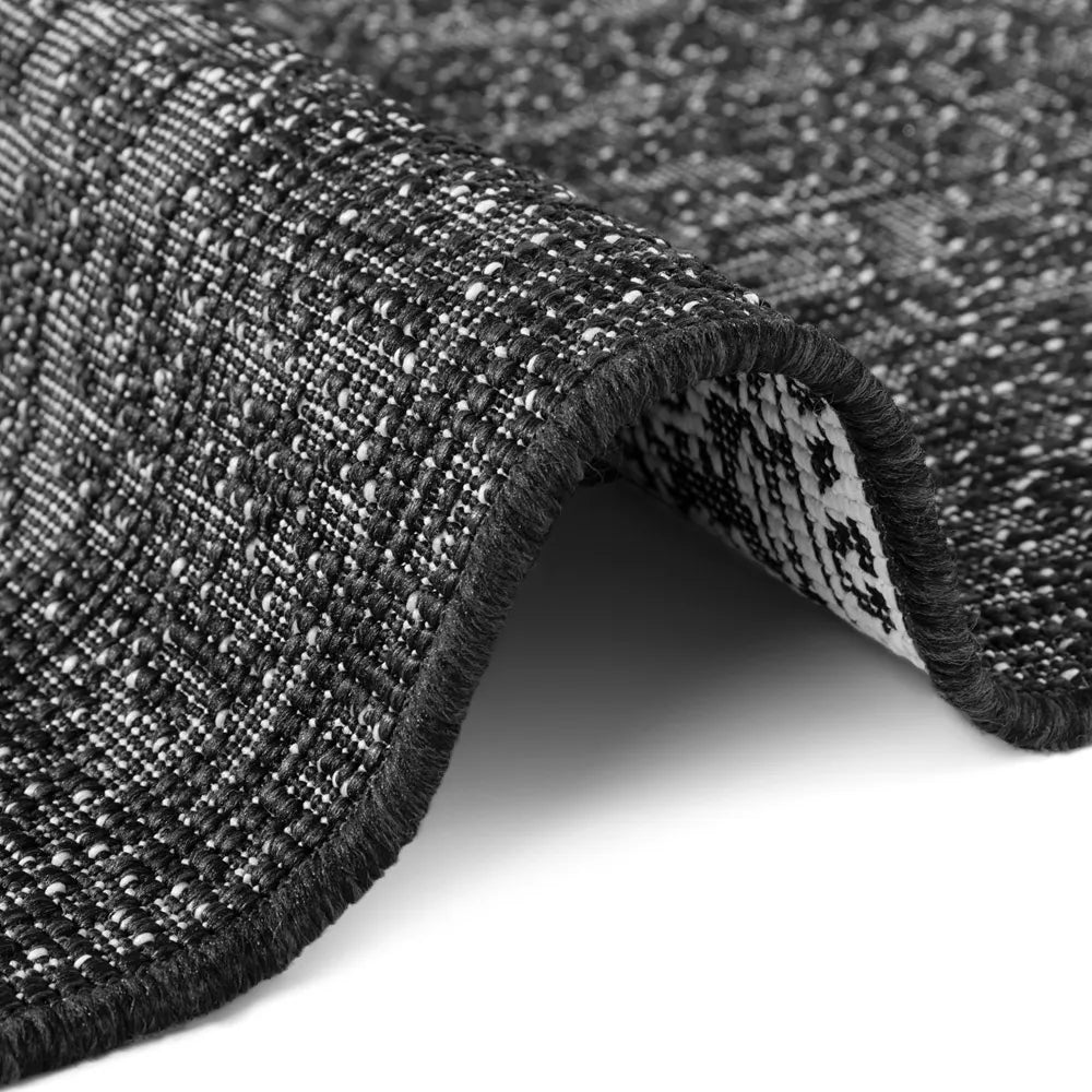 Dvipusis Lauko Kilimas Kona Grey