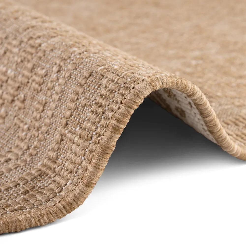 Dvipusis Lauko Kilimas Kona Beige