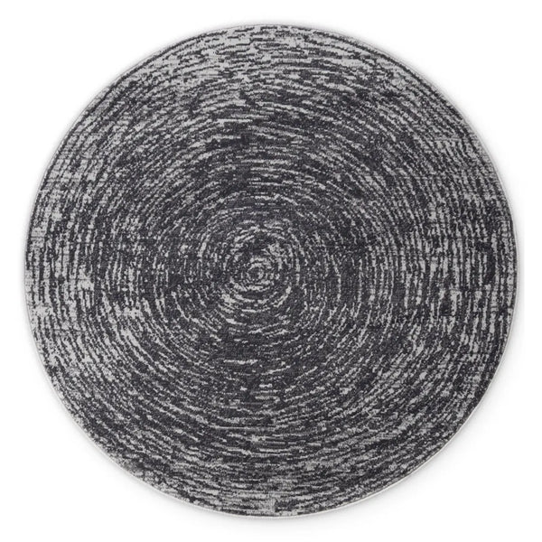 Apvalus Trumpo Plauko Kilimas Cavallo Grey