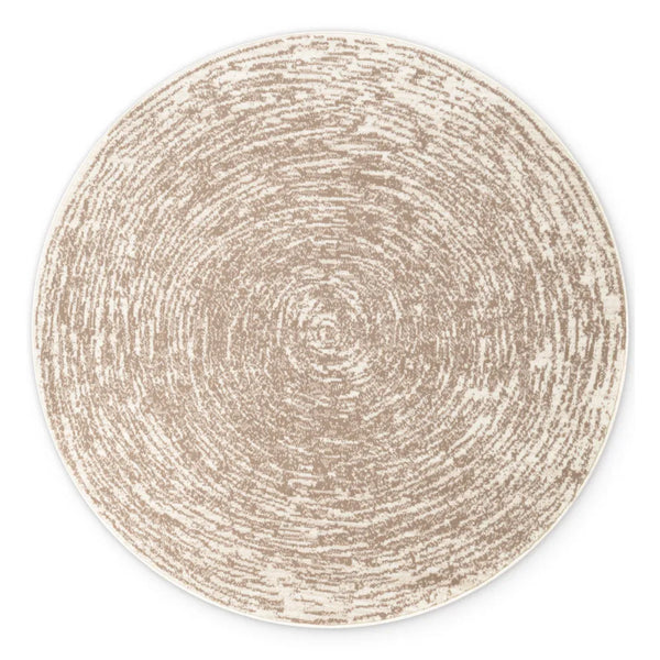 Apvalus Trumpo Plauko Kilimas Cavallo Beige