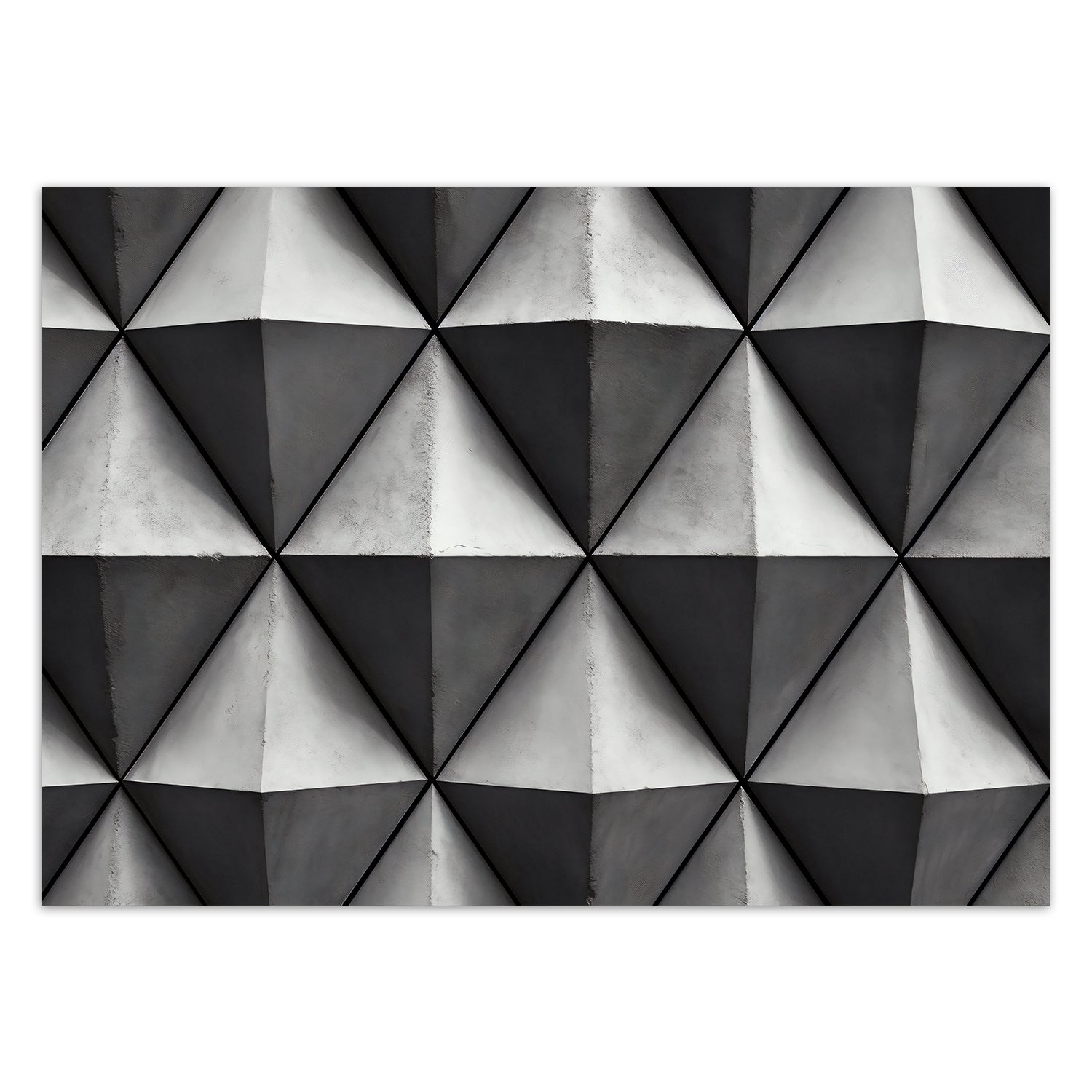 Fototapetai, Geometriniai trikampiai 3D