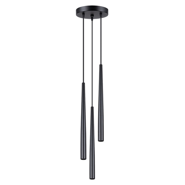 Pedantinė lempa BLISS 3P juoda
