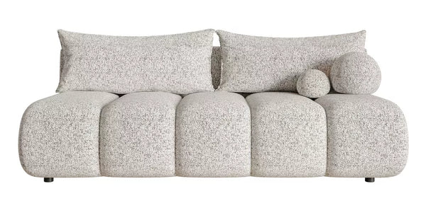 Tritvietė sofa Dandelino Mini, smėlinė