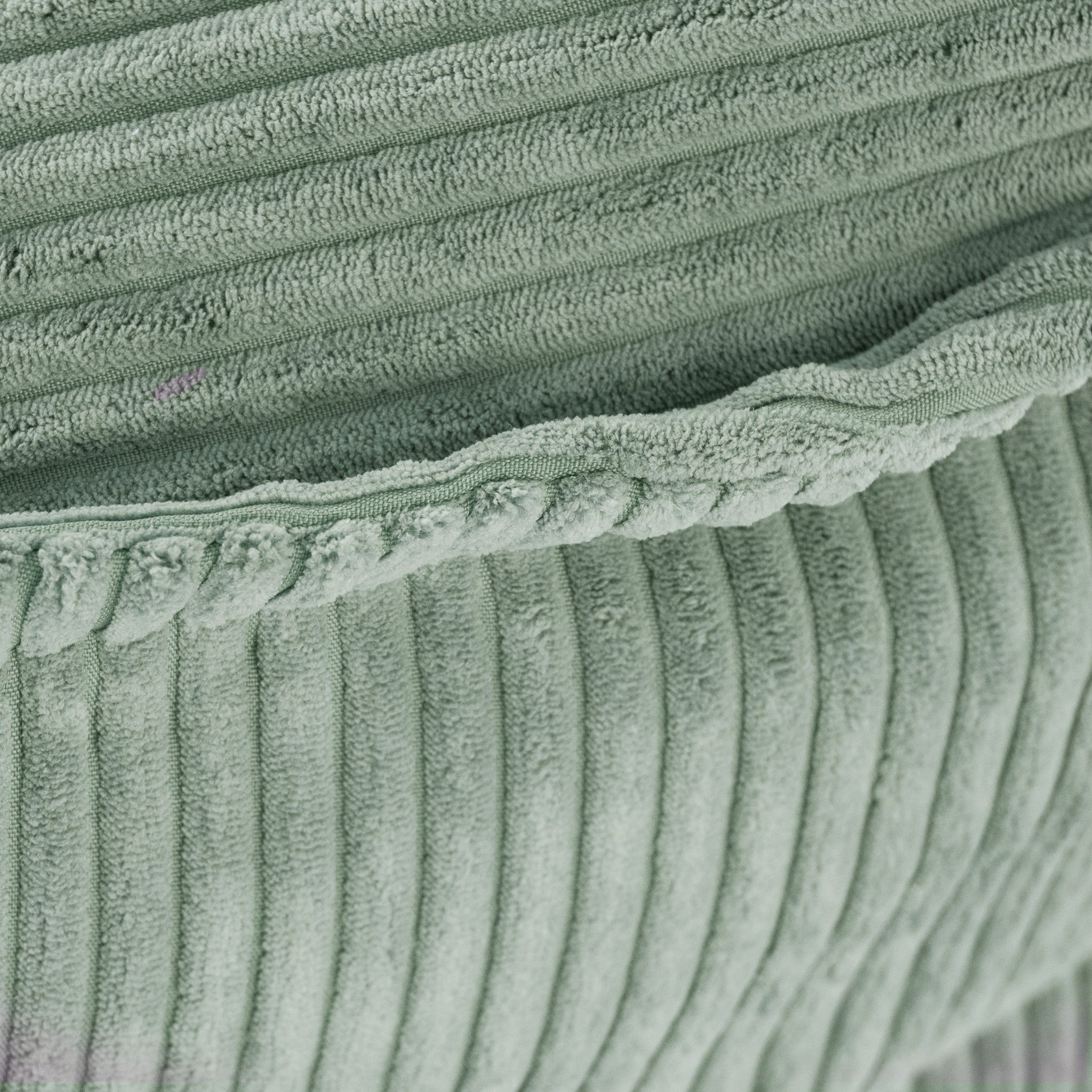 Krėslas Plush Nest 68×45 cm, žalia, velvetas