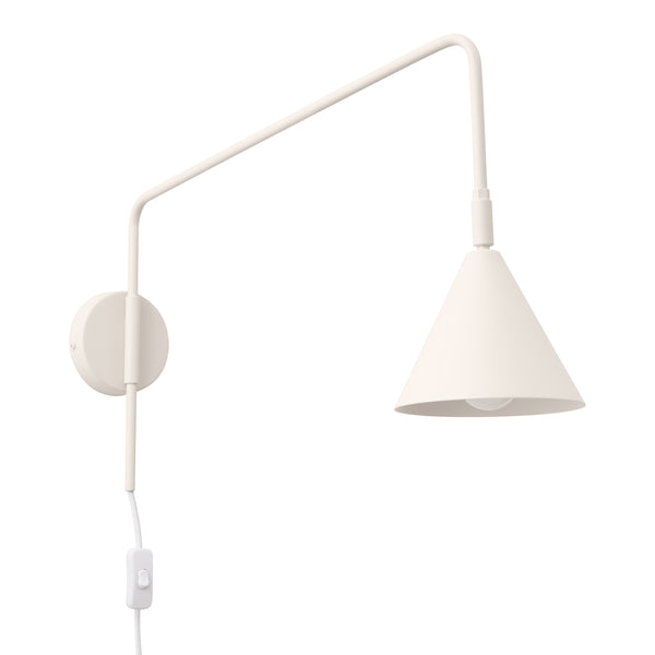 Sieninis šviestuvas NOX beige