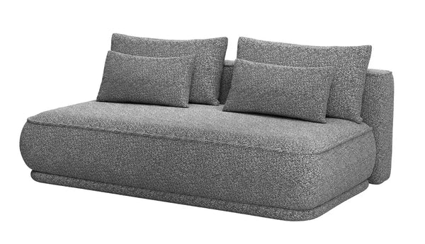 Trivietė sofa Leanno, pilka