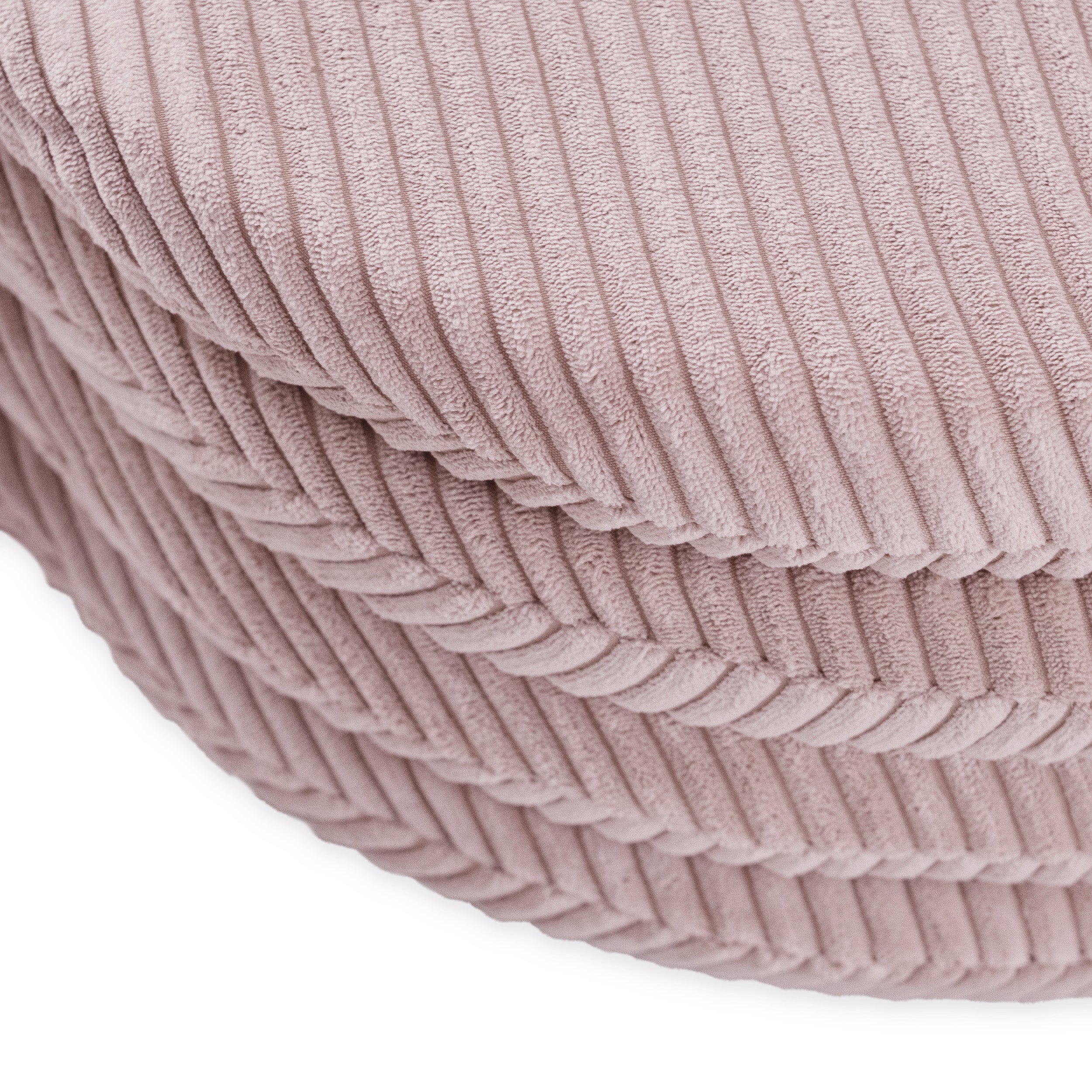 Gėlės formos kilimėlis Plush Nest 115×115×5 cm, šviesiai rožinė, premium velvetas