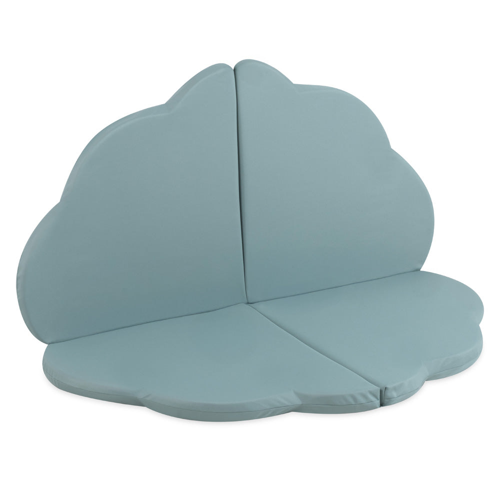 Gėlės formos kilimėlis Plush Nest 115×115×5 cm, žalia, lauko, atsparus vandeniui