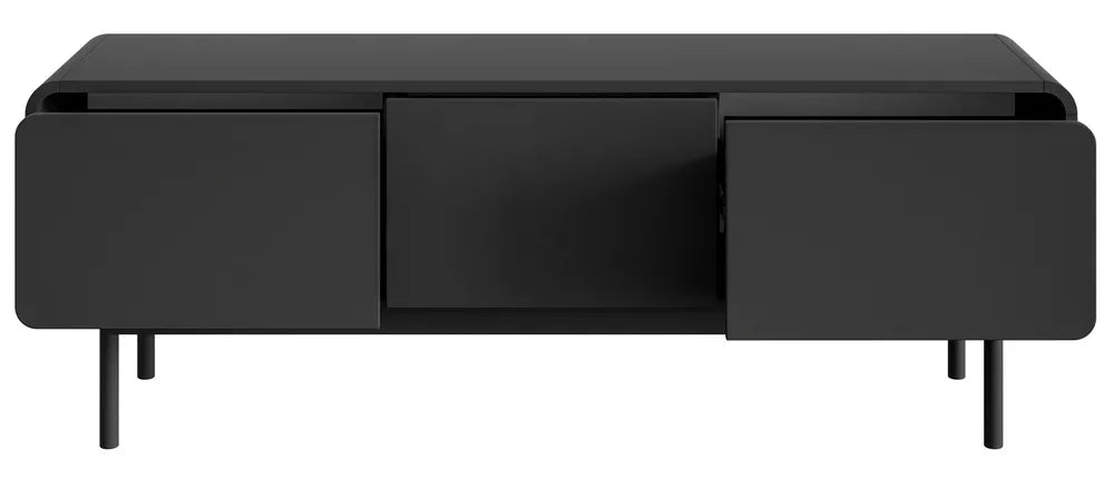 TV spintelė Oro, juoda