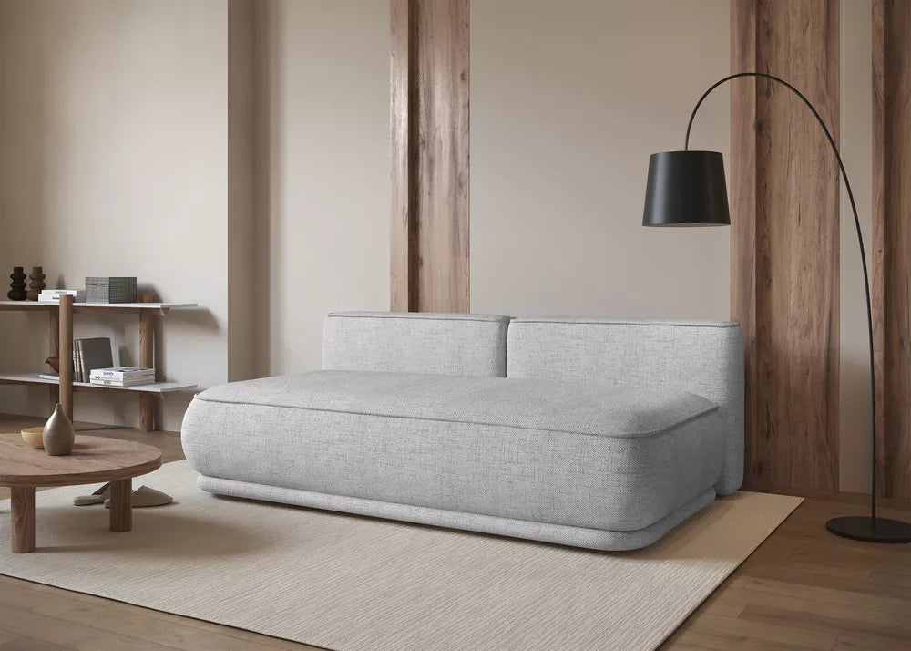 Trijų vietų sofa-lova Leanno, pilka