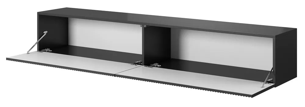 TV spintelė Veldio, juoda