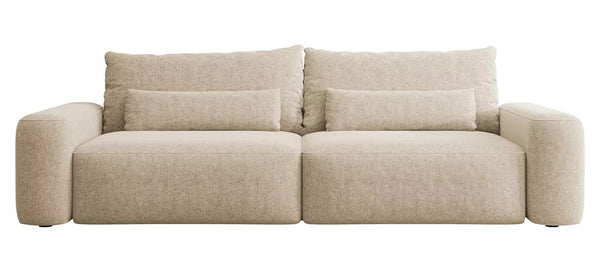 Trivietė sofa Carnos, smėlinė