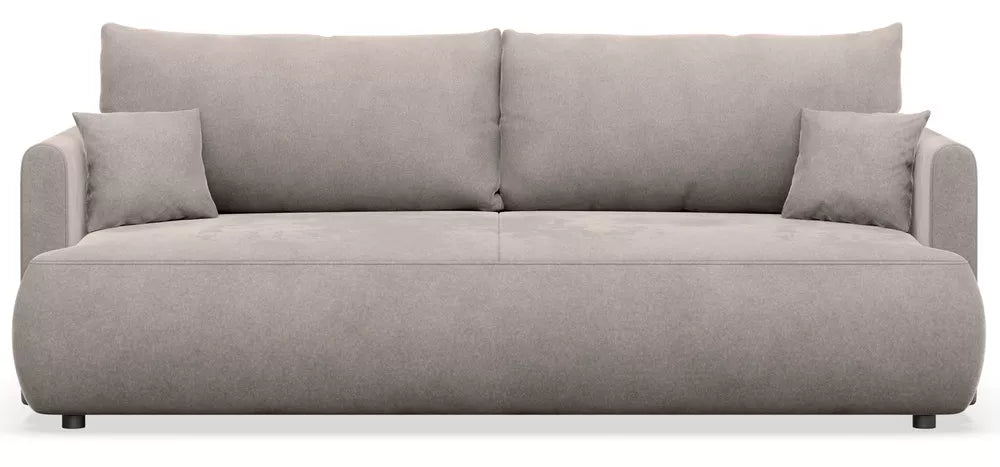 Trivietė sofa Ovo mini, pilka