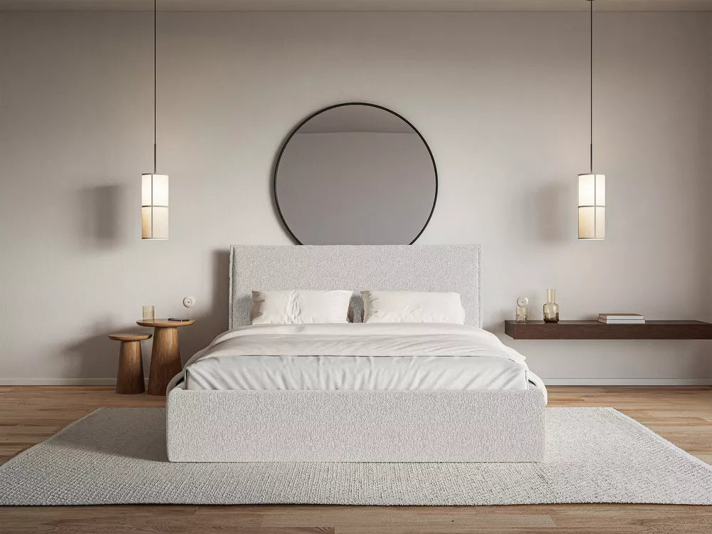 Lova Softie Slim, šviesiai pilka, 140x200 cm