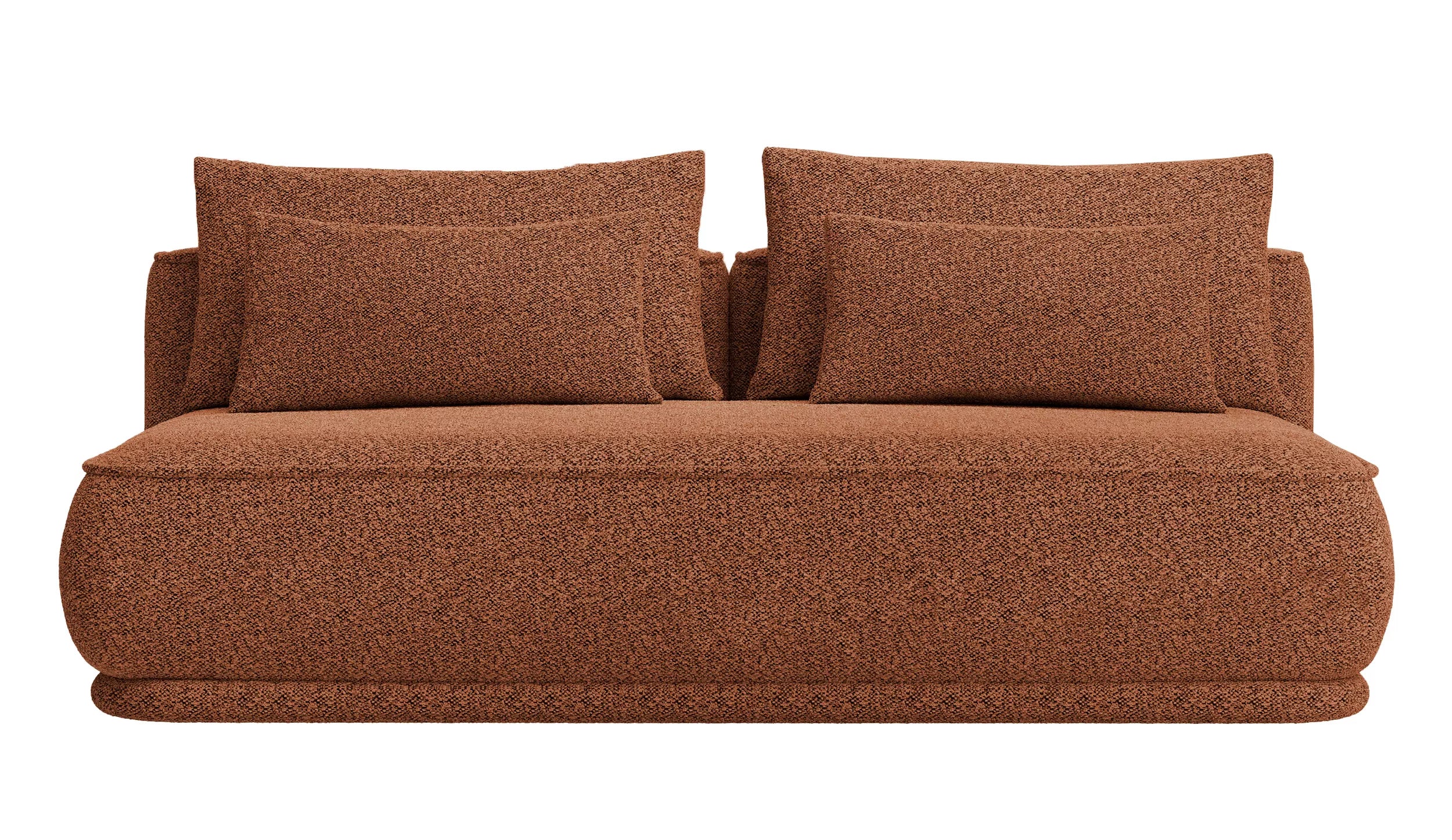Trivietė sofa Leanno, vario spalvos