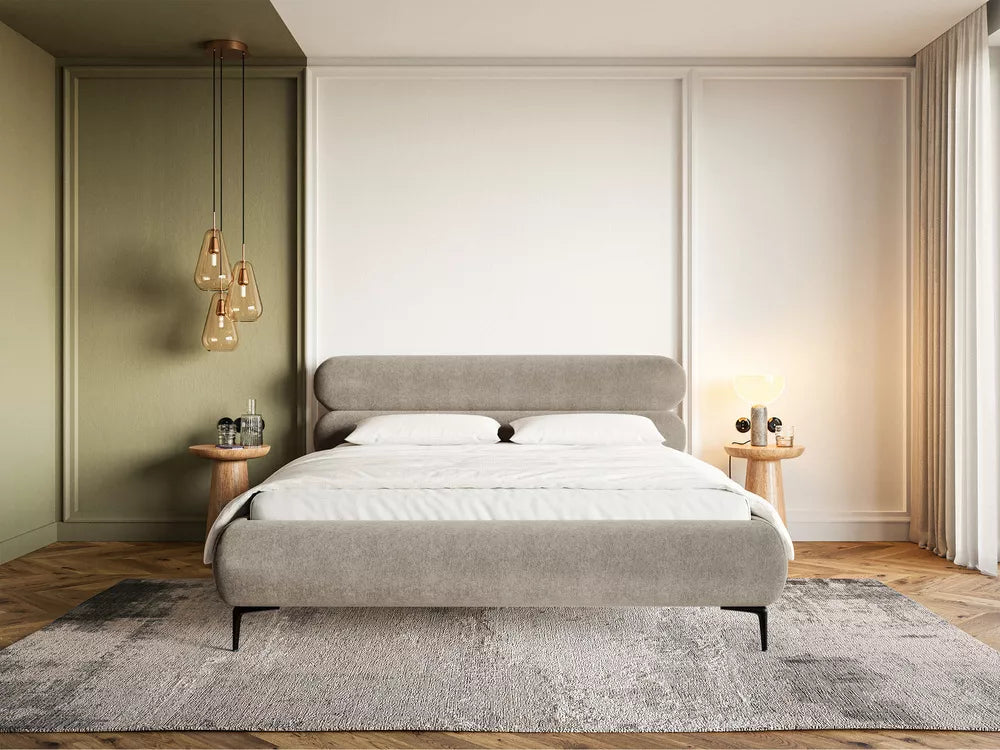 Lova Roule, pilka, 160x200 cm