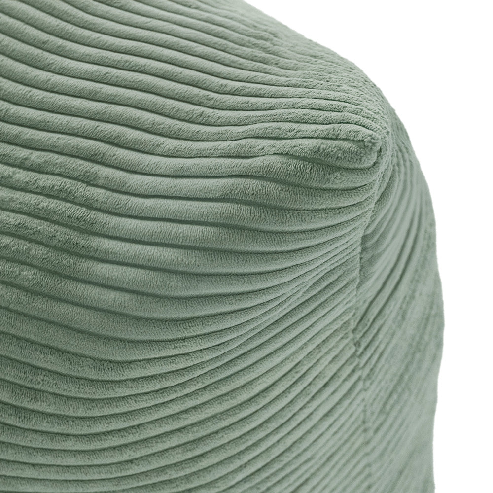 Sėdmaišis Plush Nest 120×80 cm, žalia, premium velvetas