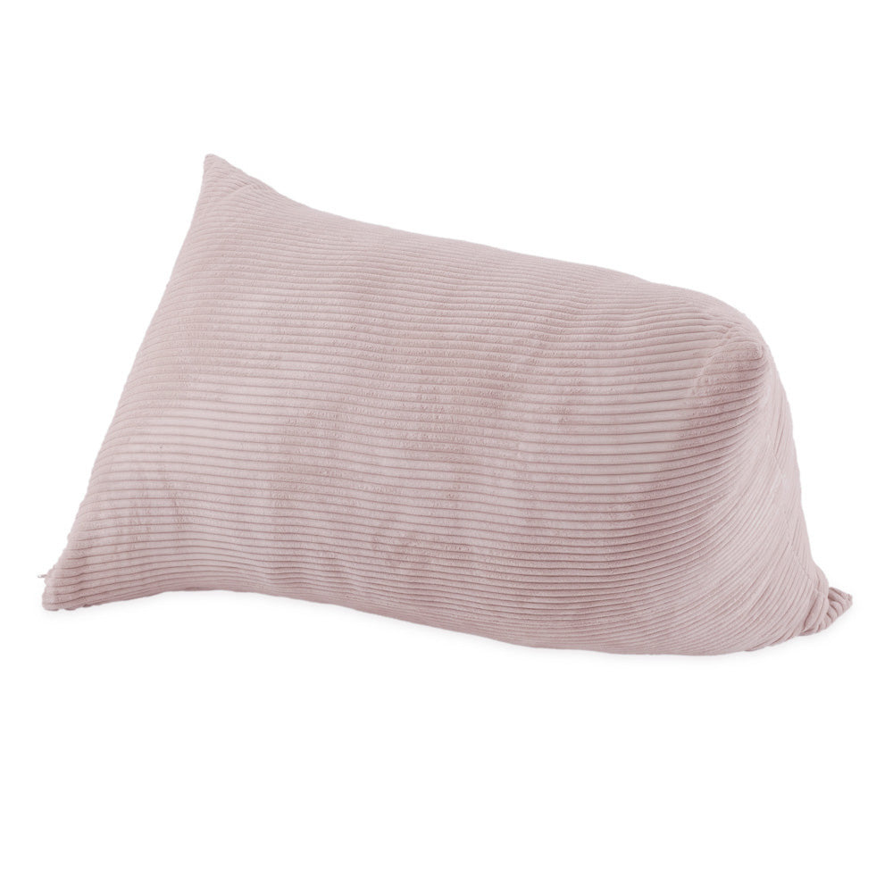 Sėdmaišis Plush Nest 120×80 cm, šviesiai rožinė, premium velvetas