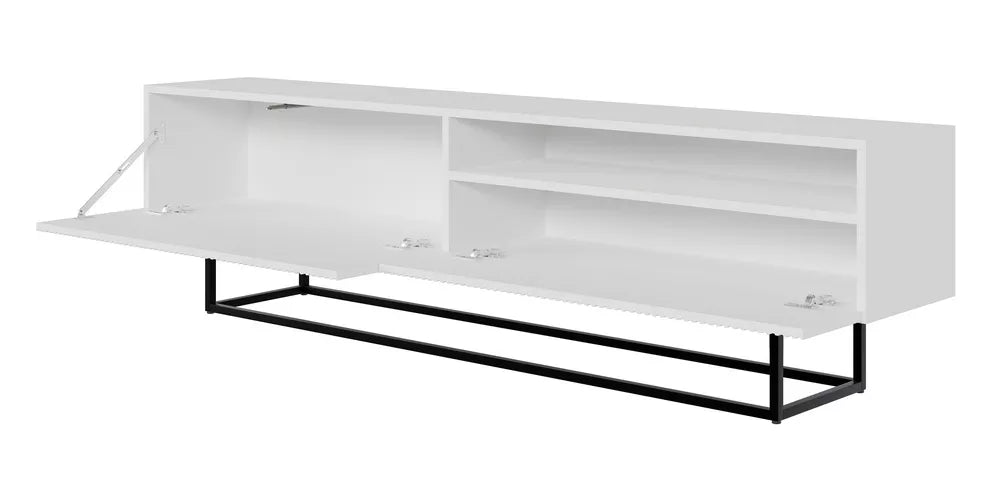 TV spintelė Veldio, balta