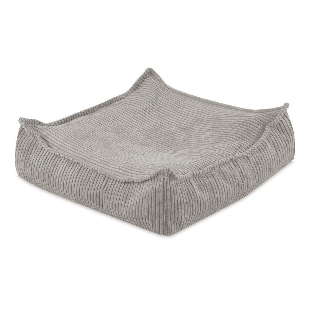 Pufas Plush Nest 60×60 cm, smėlio, premium velvetas