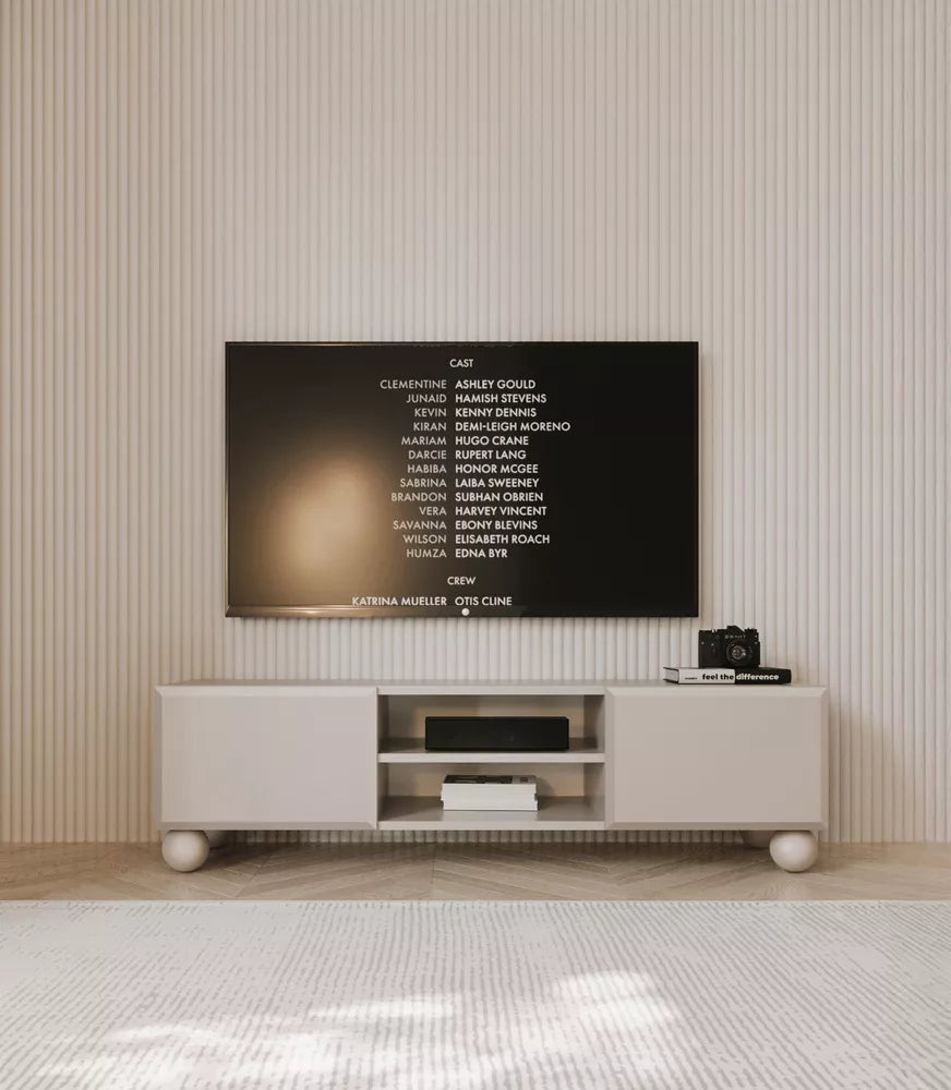 TV spintelė Chocolated, smėlinė