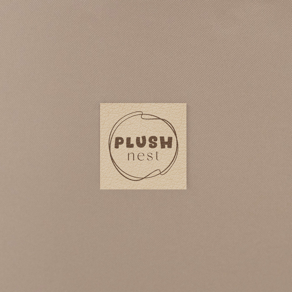 Kamuoliukų baseinas Plush Nest 90×30 cm, smėlio, lauko, atsparus vandeniui