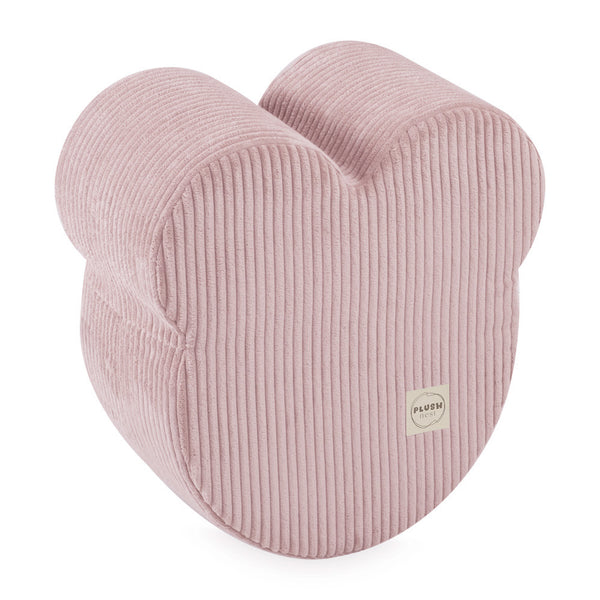 Pufas Meškiukas Plush Nest 46×25 cm, šviesiai rožinė, premium velvetas