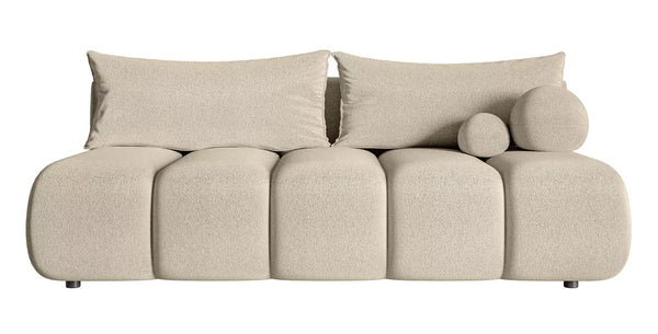 Trivietė sofa Dandelino Mini, šviesiai smėlinė