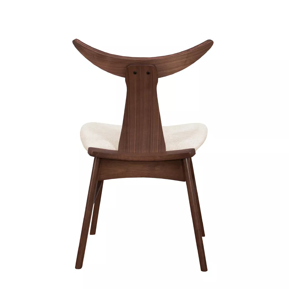 Medinė kėdė Henrico, riešuto