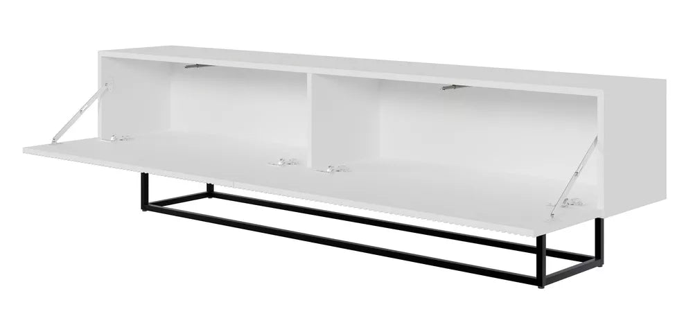 TV spintelė Veldio, balta