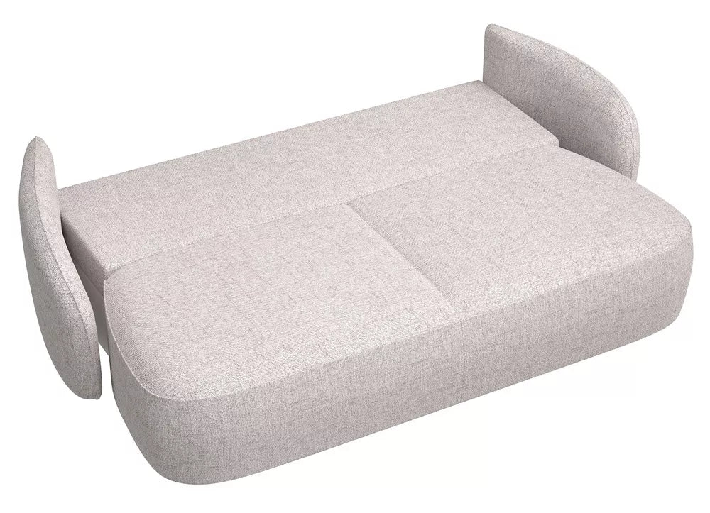 Trivietė sofa Savoy, šviesiai smėlinė