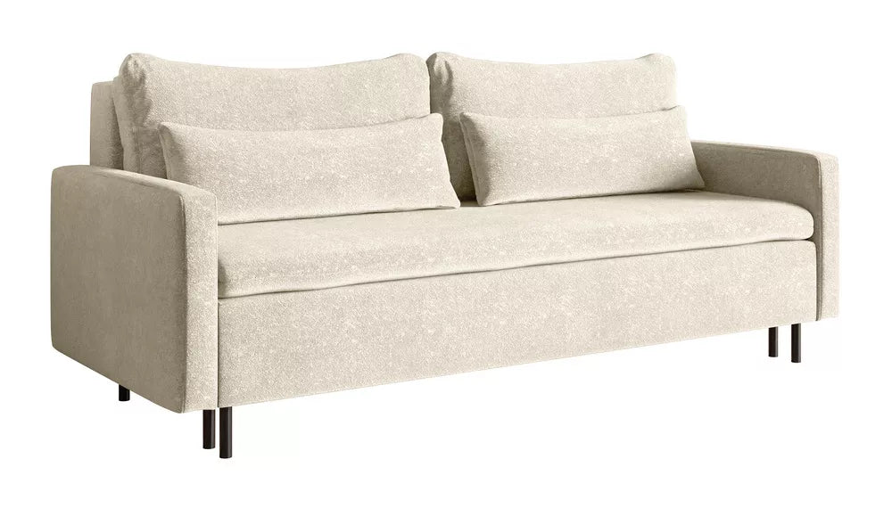 Trivietė sofa Umpro, kreminė