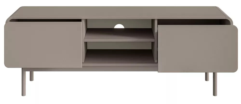 TV staliukas Oro, tamsiai smėlinis