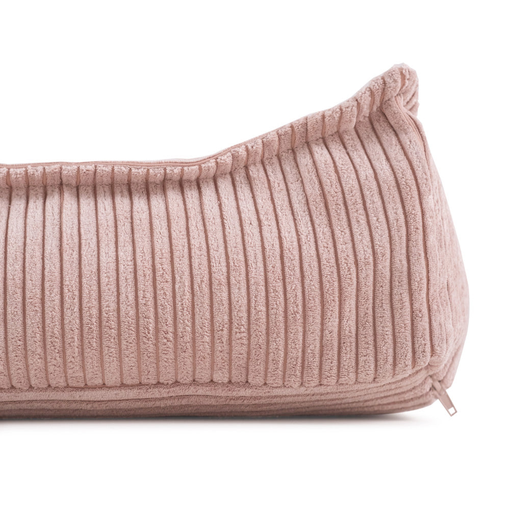 Pufas Plush Nest 60×60 cm, rožinė, premium velvetas