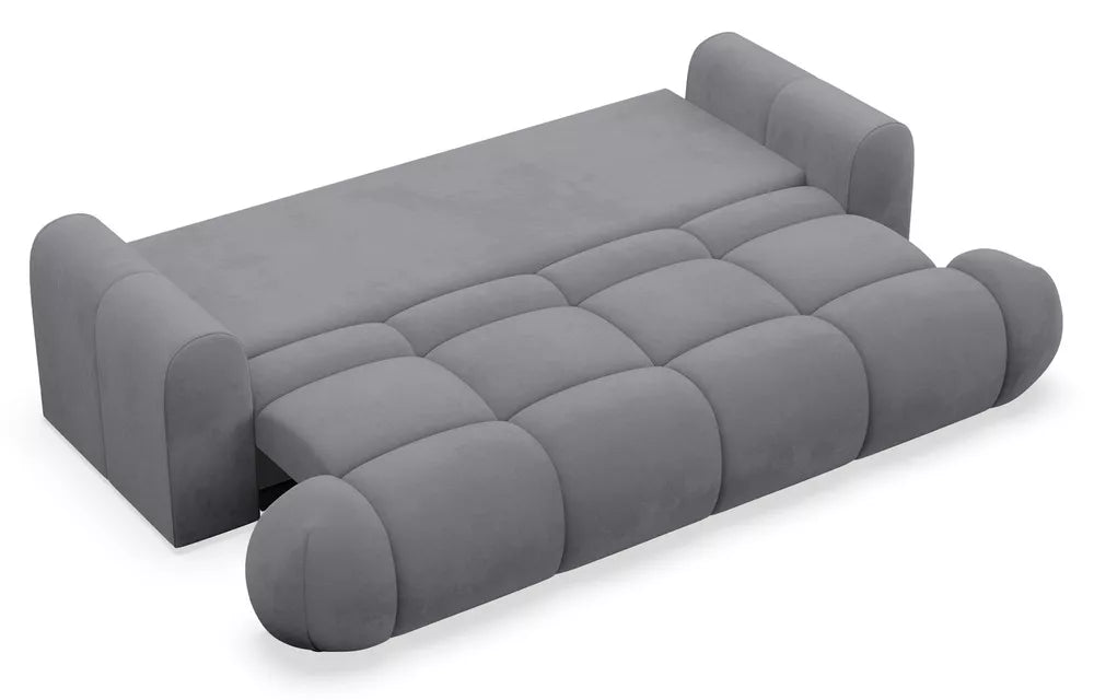 Trivietė sofa Ombo Doce, pilka